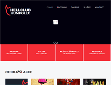 Tablet Screenshot of hellclub.cz